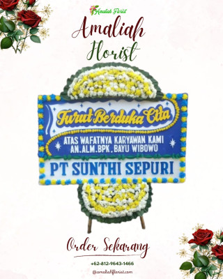 Papan Bunga Duka di Sukarindik