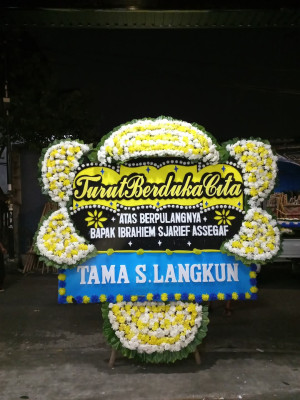 Papan Bunga Duka di Sukarindik