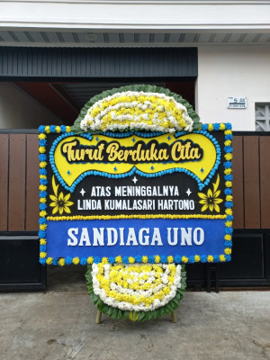 Papan Bunga Duka di Sukarindik